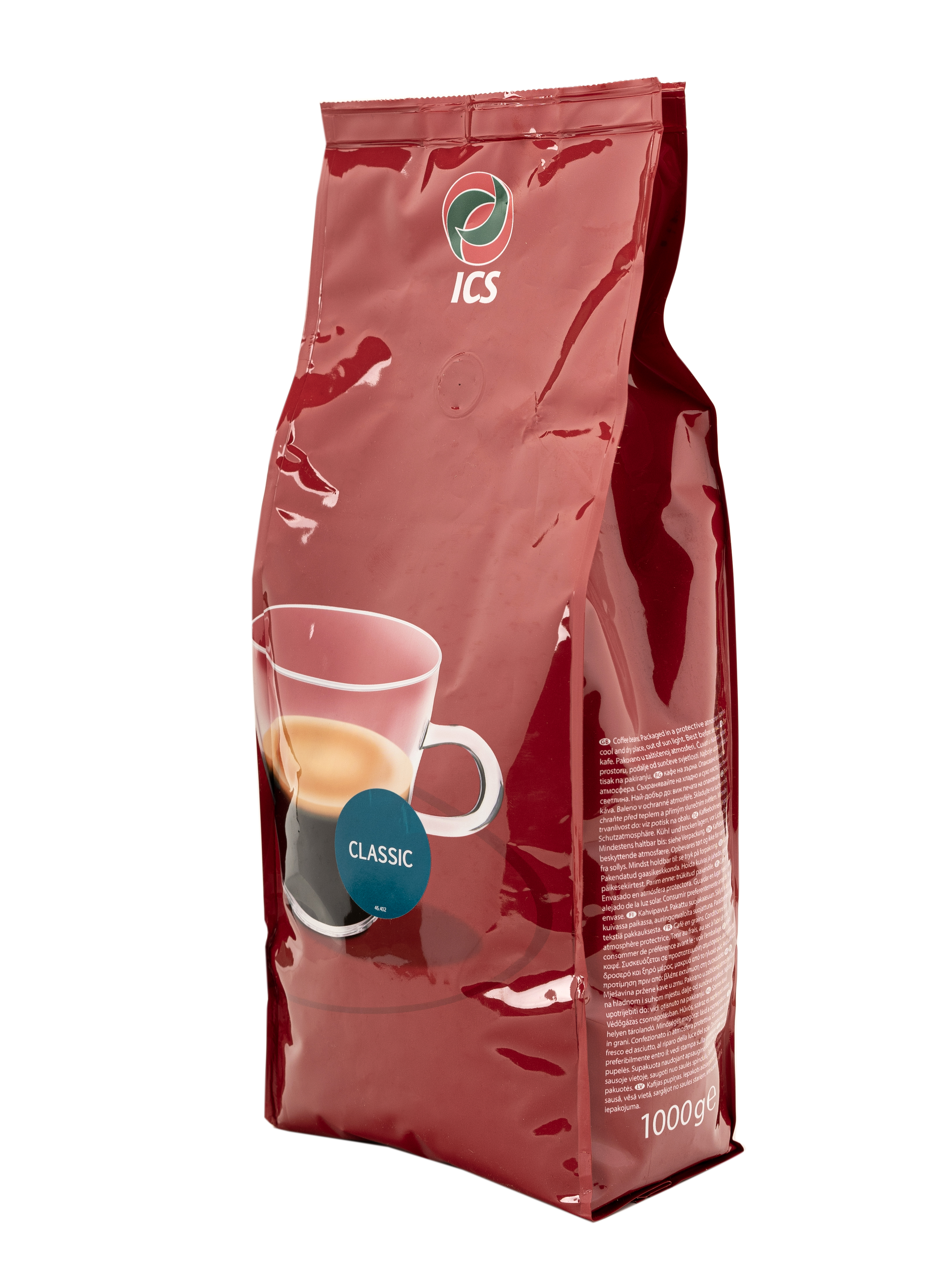 картинка Кофе в зернах ICS "CLASSIC"(BUDJET) (R-100) 1 кг TO Кр-5/5 