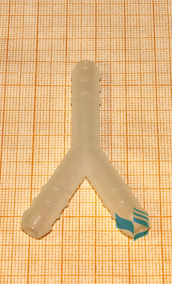 картинка Соединитель пластиковый Y-образный 10мм "Колибри" 