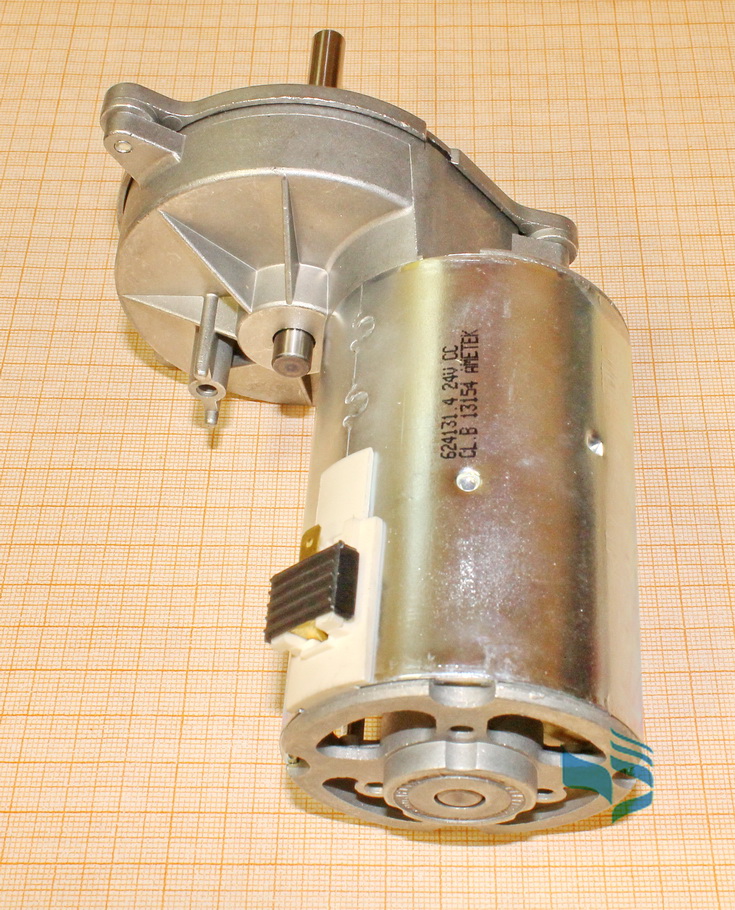 картинка Электродвигатель кофемолки с редуктором 24В DC 