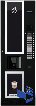 картинка Кофейный автомат Bianchi  LEI 600 1ES-6 SB (зерновой кофе+6 растворимых)  