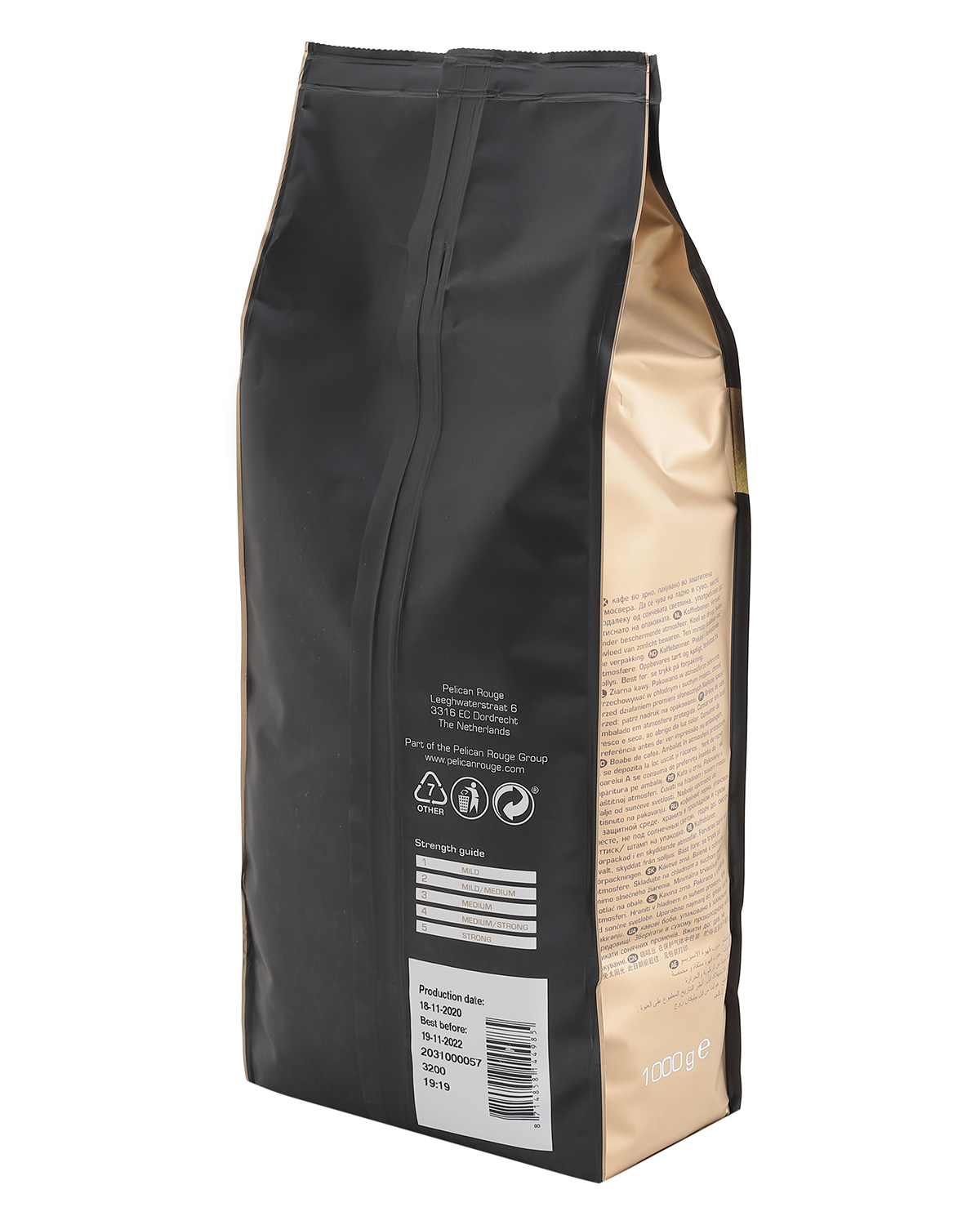 Кофе в зернах NOIR "CREMA" (A-75) набор из 8 шт по 1 кг
