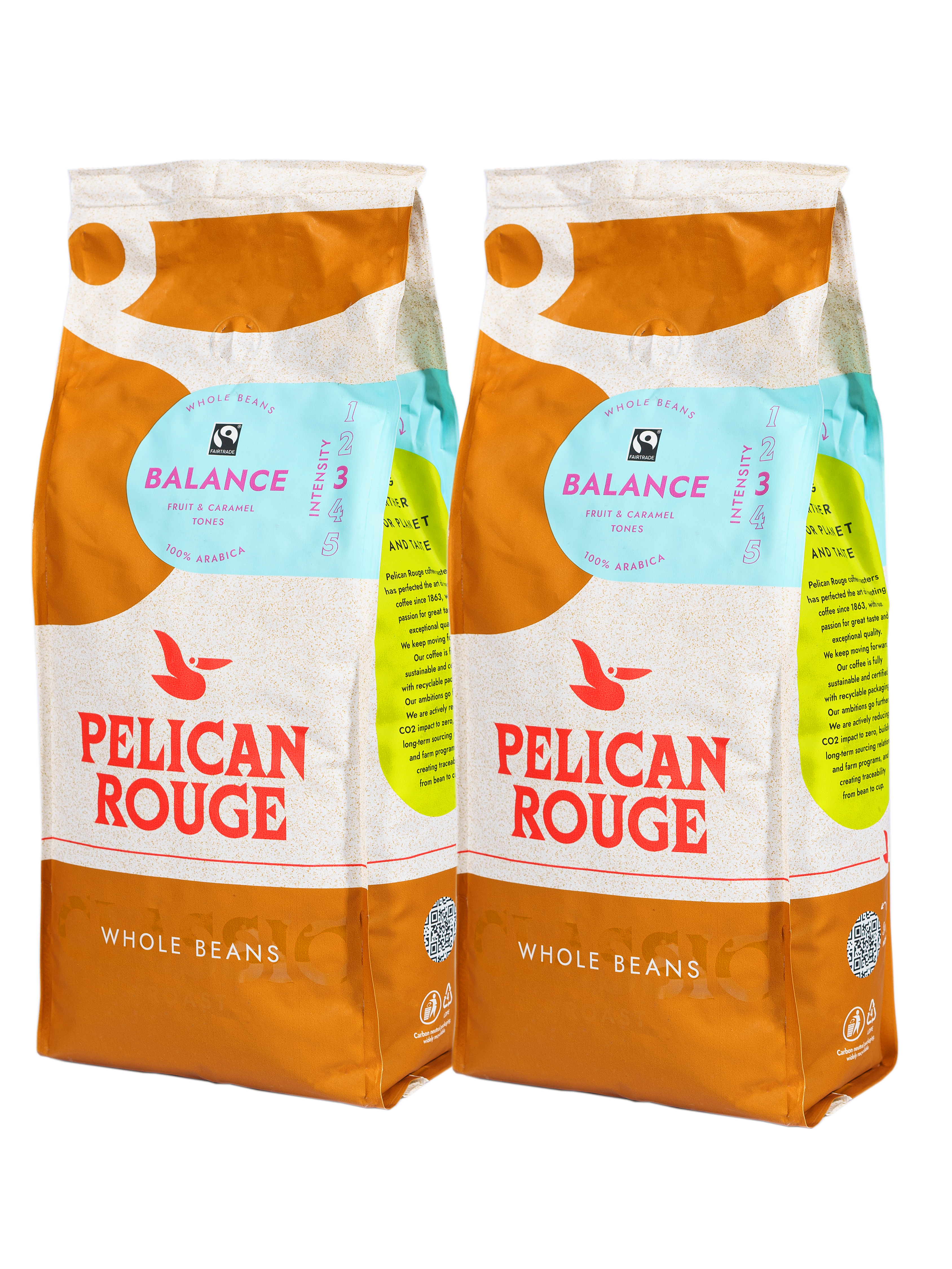Кофе в зёрнах PELICAN ROUGE "BALANCE" (А-100) набор из 2 шт по 1 кг