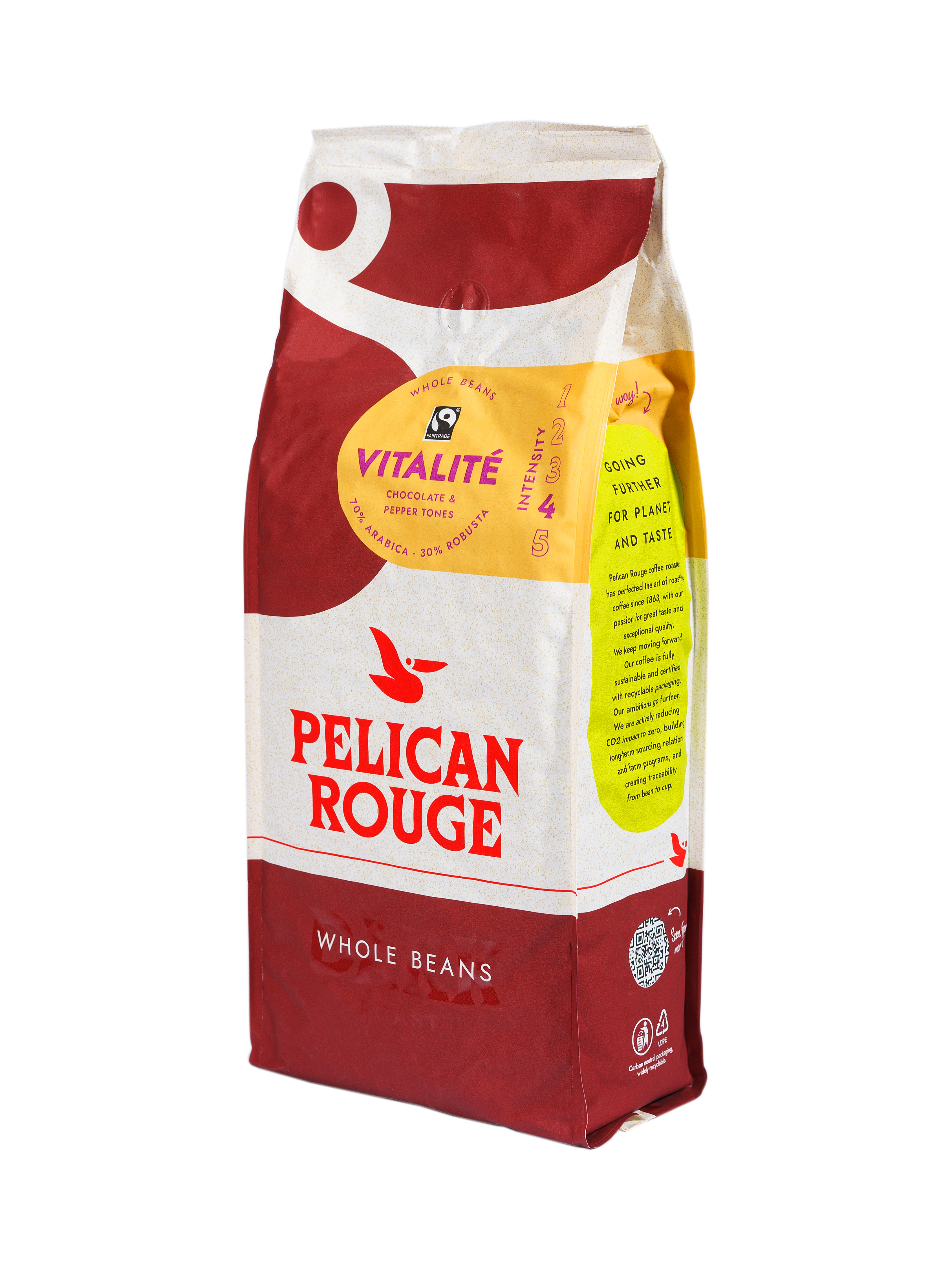 Кофе в зёрнах PELICAN ROUGE "VITALITE" (А-70) 1кг