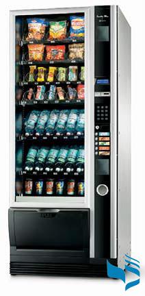 Снековый автомат Necta SNAKKY MAX HE 7-38 L 4-22*Food 74x183 (снеки, банки, бутылки, бутерброды)