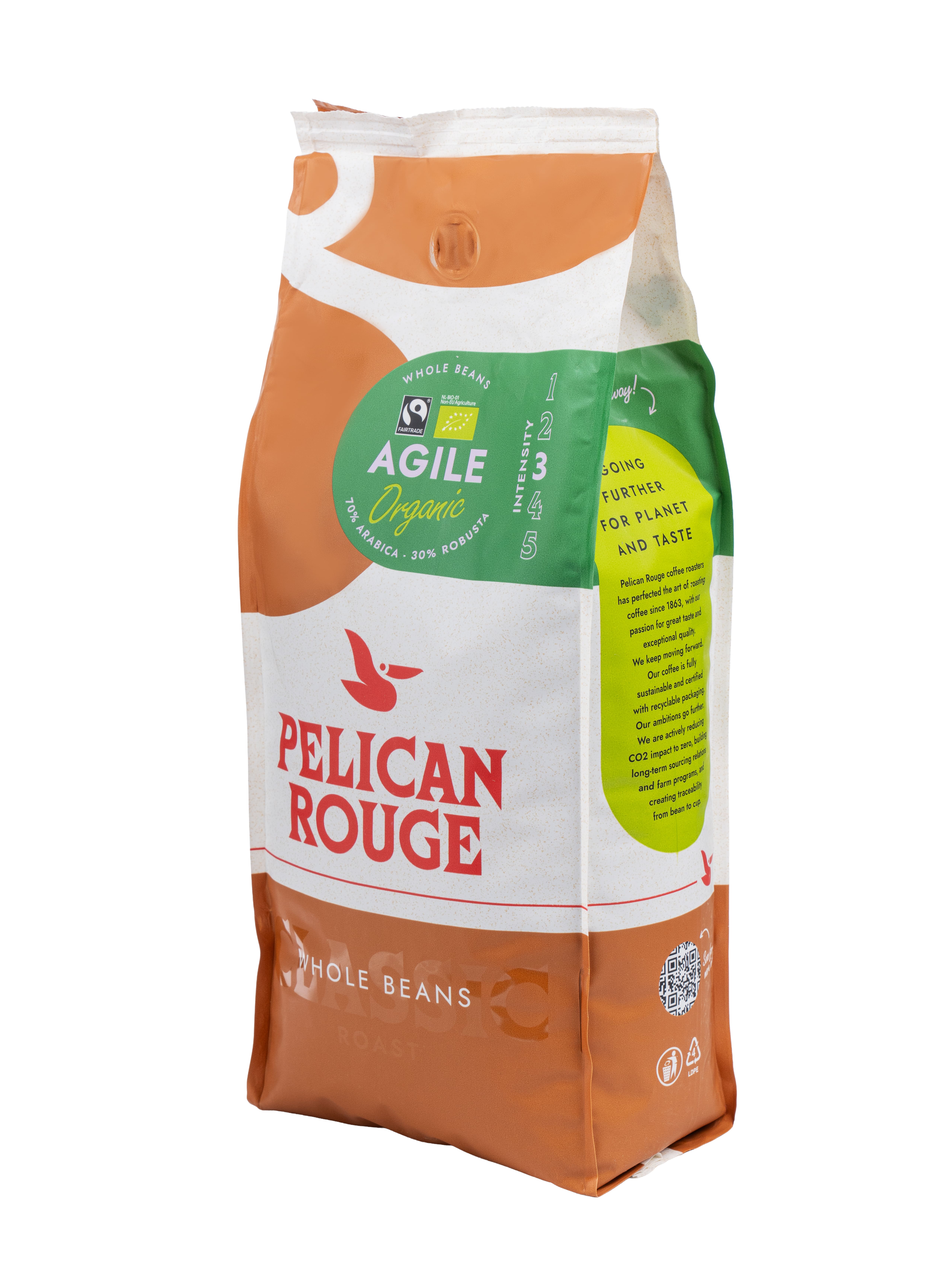 Кофе в зёрнах PELICAN ROUGE "AGILE" (А-70) 1кг