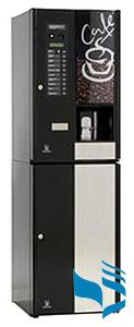 Кофейный автомат Gerhardt Gerhardt GЕ6 (молотый кофе+5 растворимых) черный