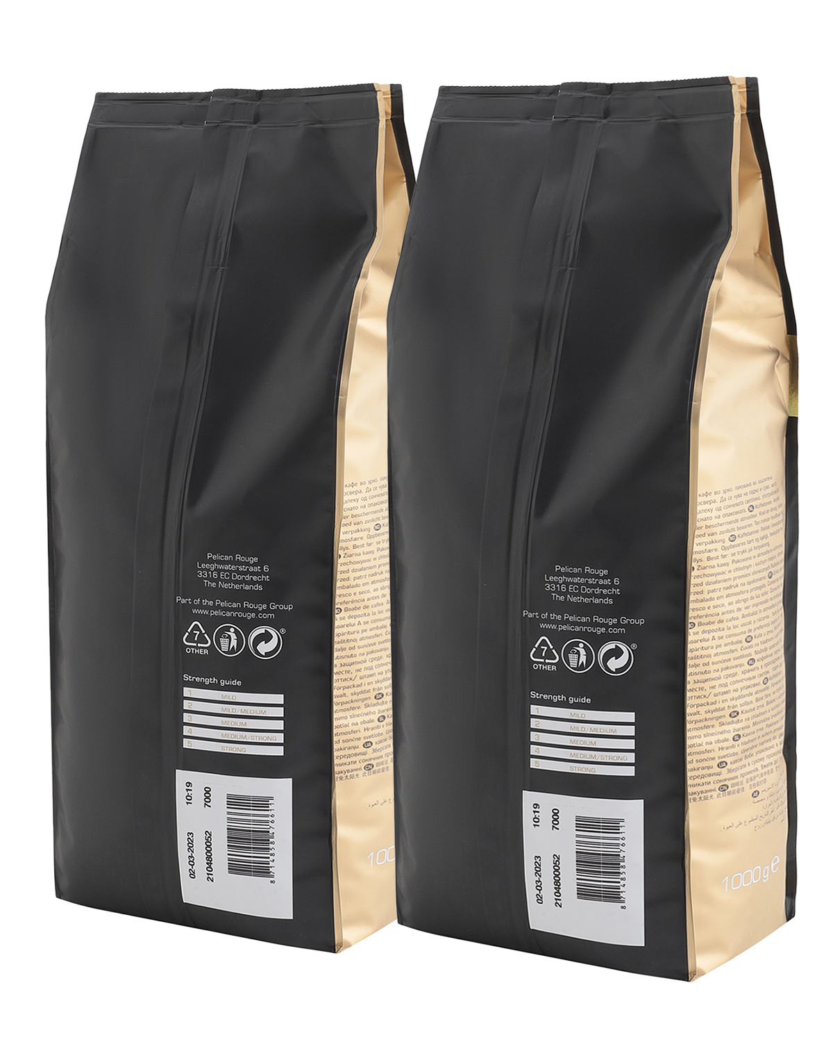 Кофе в зернах NOIR "FORTE" (20% А ) набор из 2 шт по 1 кг