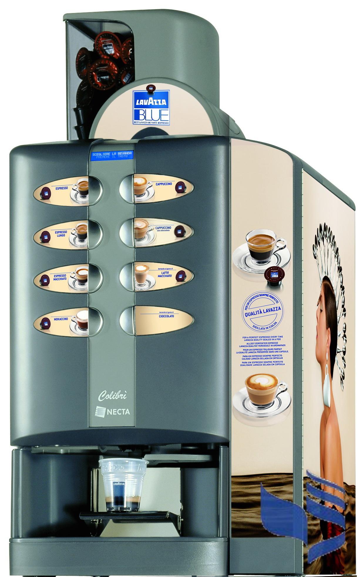 картинка Кофейный  аппарат Lavazza  BLUE Colibri LB 3201 полуавтомат 