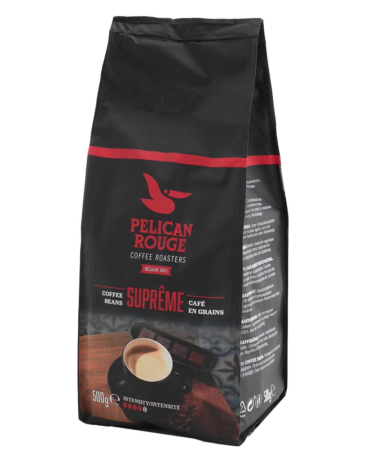 картинка Кофе в зернах PELICAN ROUGE "SUPREME" (А-60) UTZ 500 г 