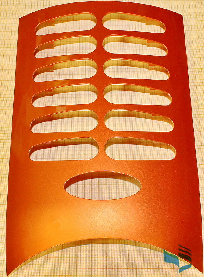 картинка Передняя панель верхняя часть оранжевая 