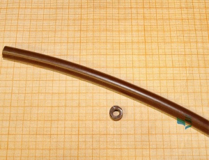 Шланг силиконовый 5х9 коричневый