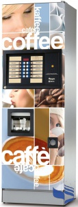 Кофейный автомат Necta VENEZIA COLLAGE ES 5 60х183 (зерновой кофе+4 растворимых)