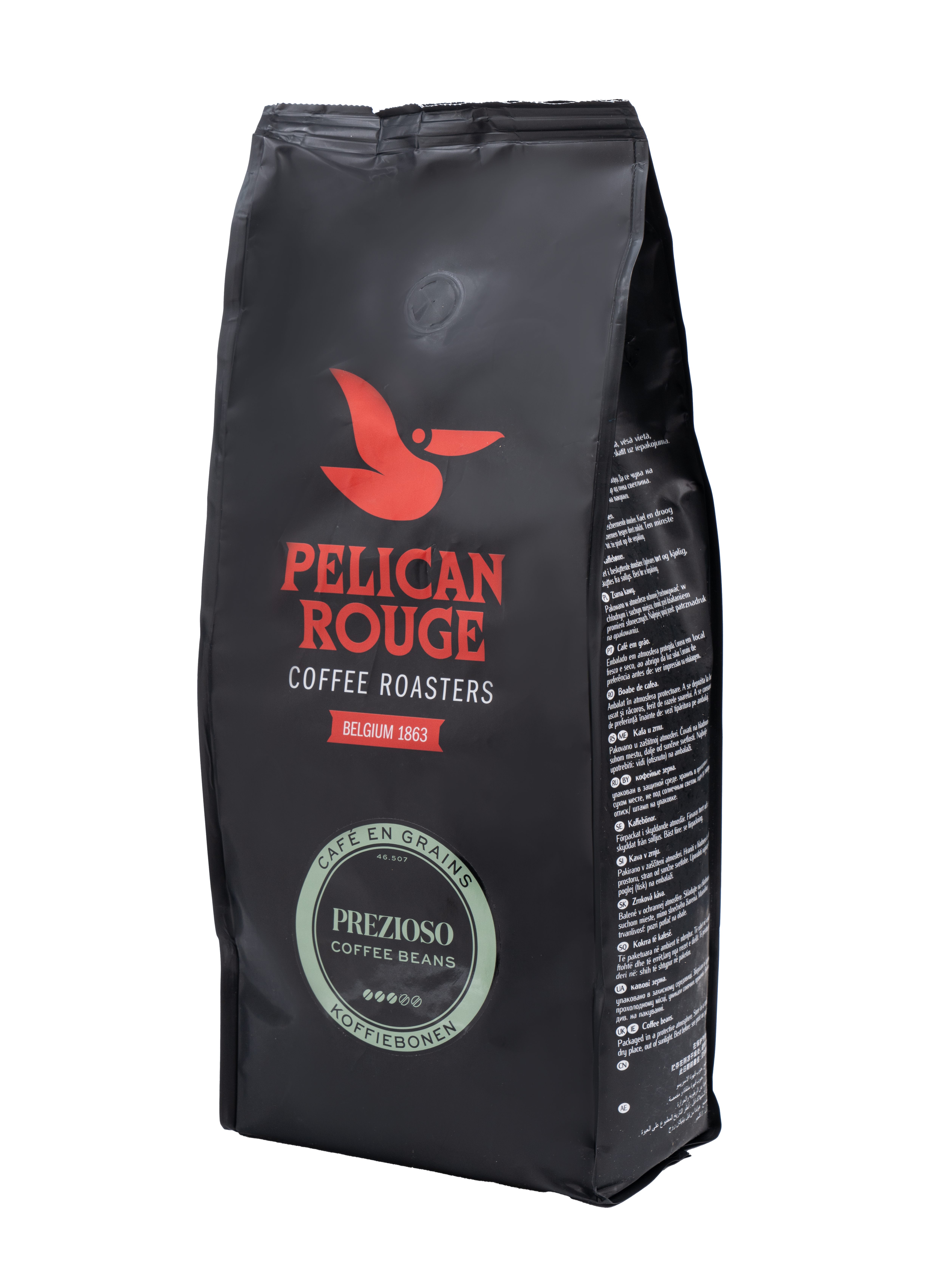 Кофе в зёрнах PELICAN ROUGE "PREZIOSO" (A-50) набор из 8 шт по 1кг