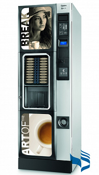 Кофейный автомат Necta OPERA ESPRESSO ES8  60х183 (зерн.кофе+7 растворимых)