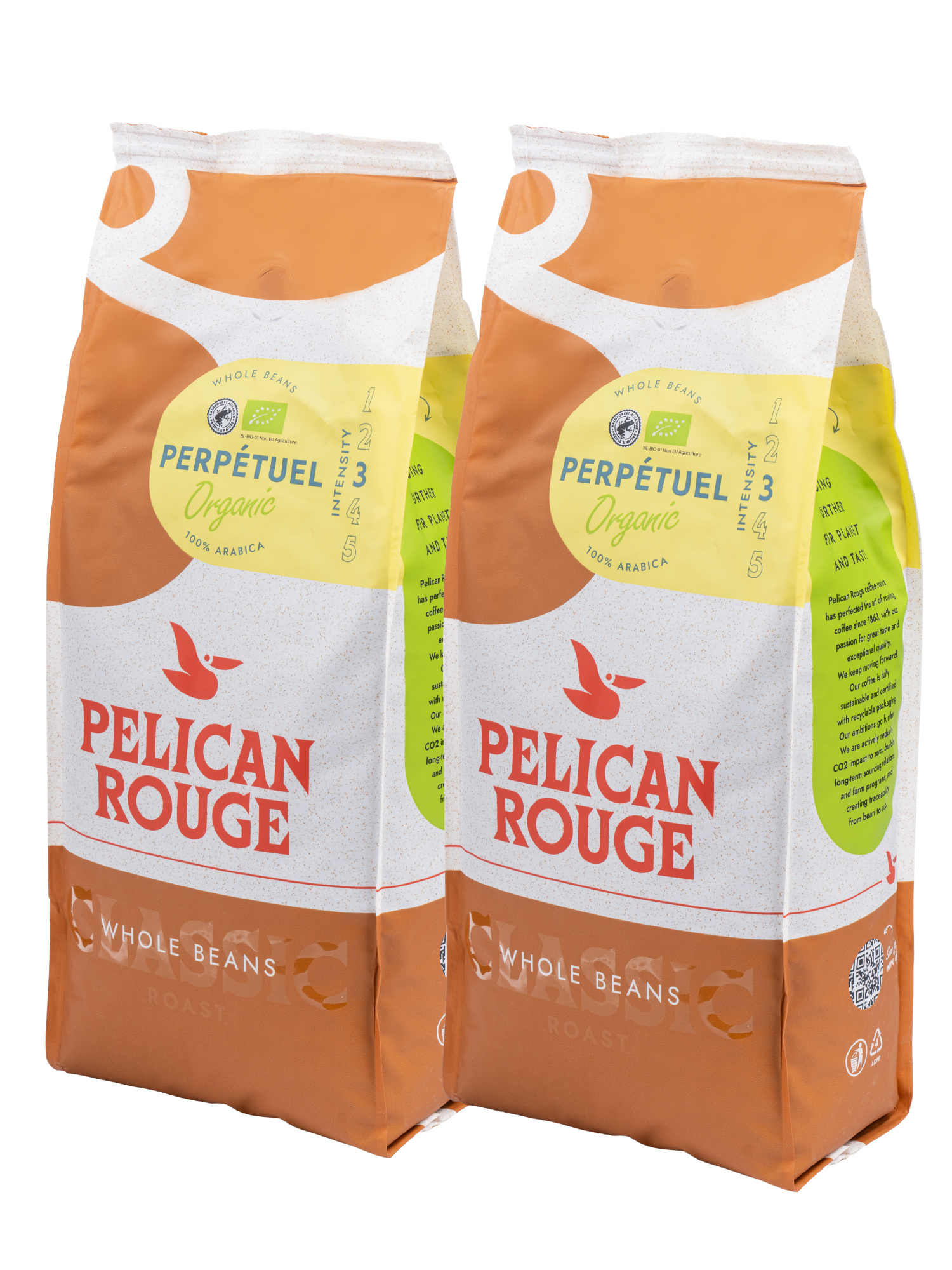 Кофе в зёрнах PELICAN ROUGE "PERPETUEL" (А-100) набор из 2 шт по 1 кг