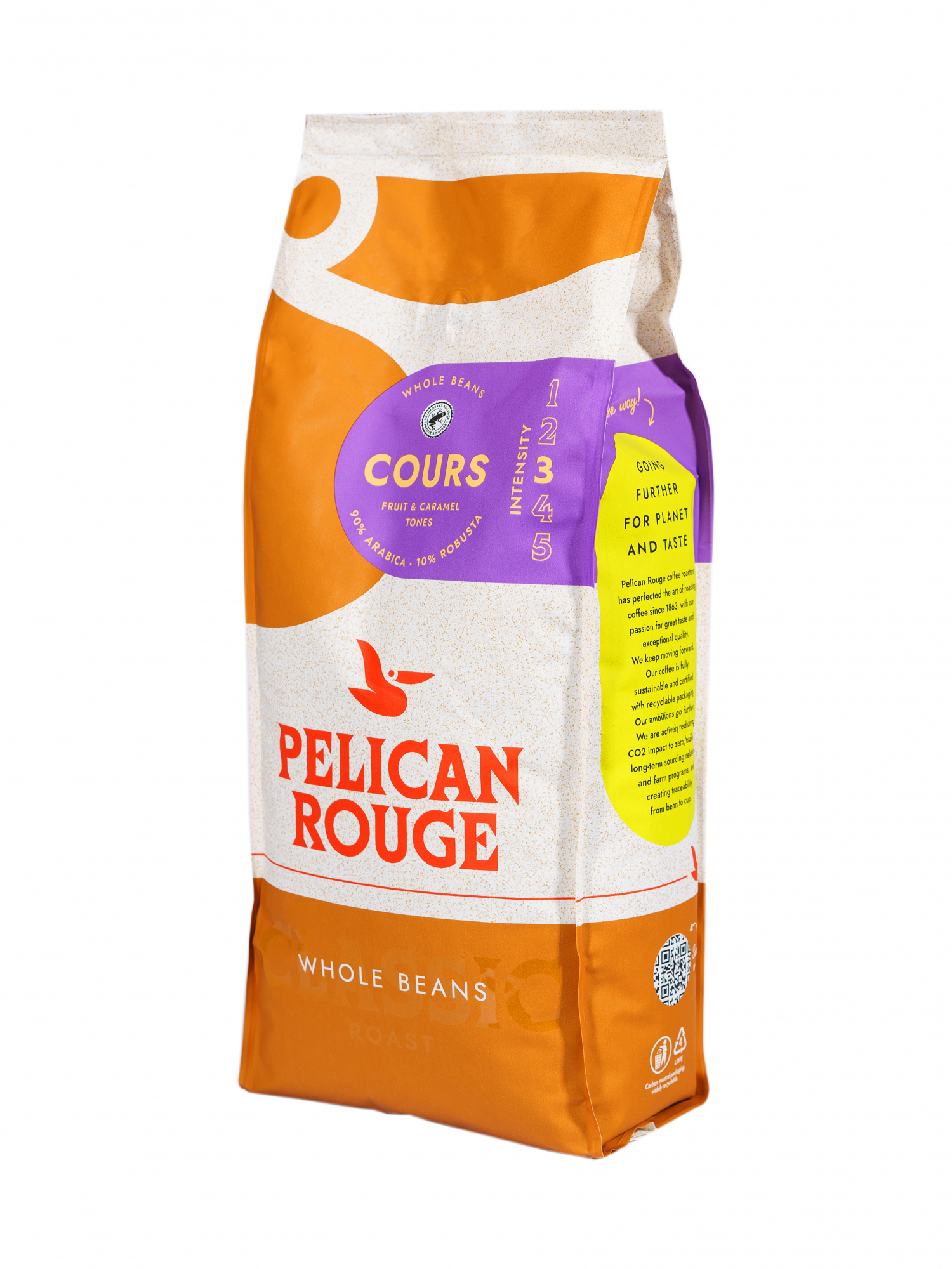 Кофе в зёрнах PELICAN ROUGE "COURS" (А-90) набор из 8 шт по 1 кг