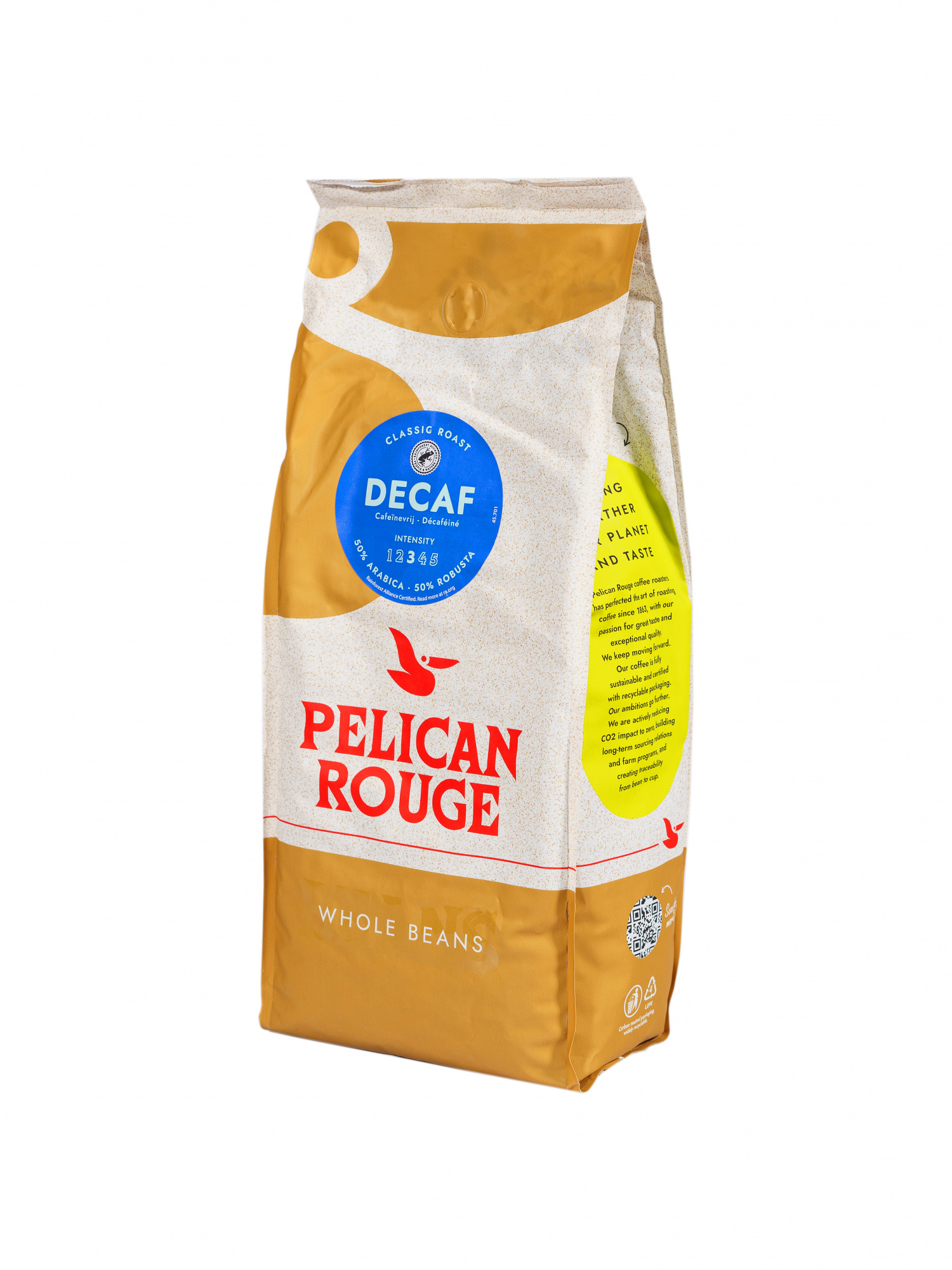 Кофе в зёрнах PELICAN ROUGE "DECAF" (А-50) 1кг