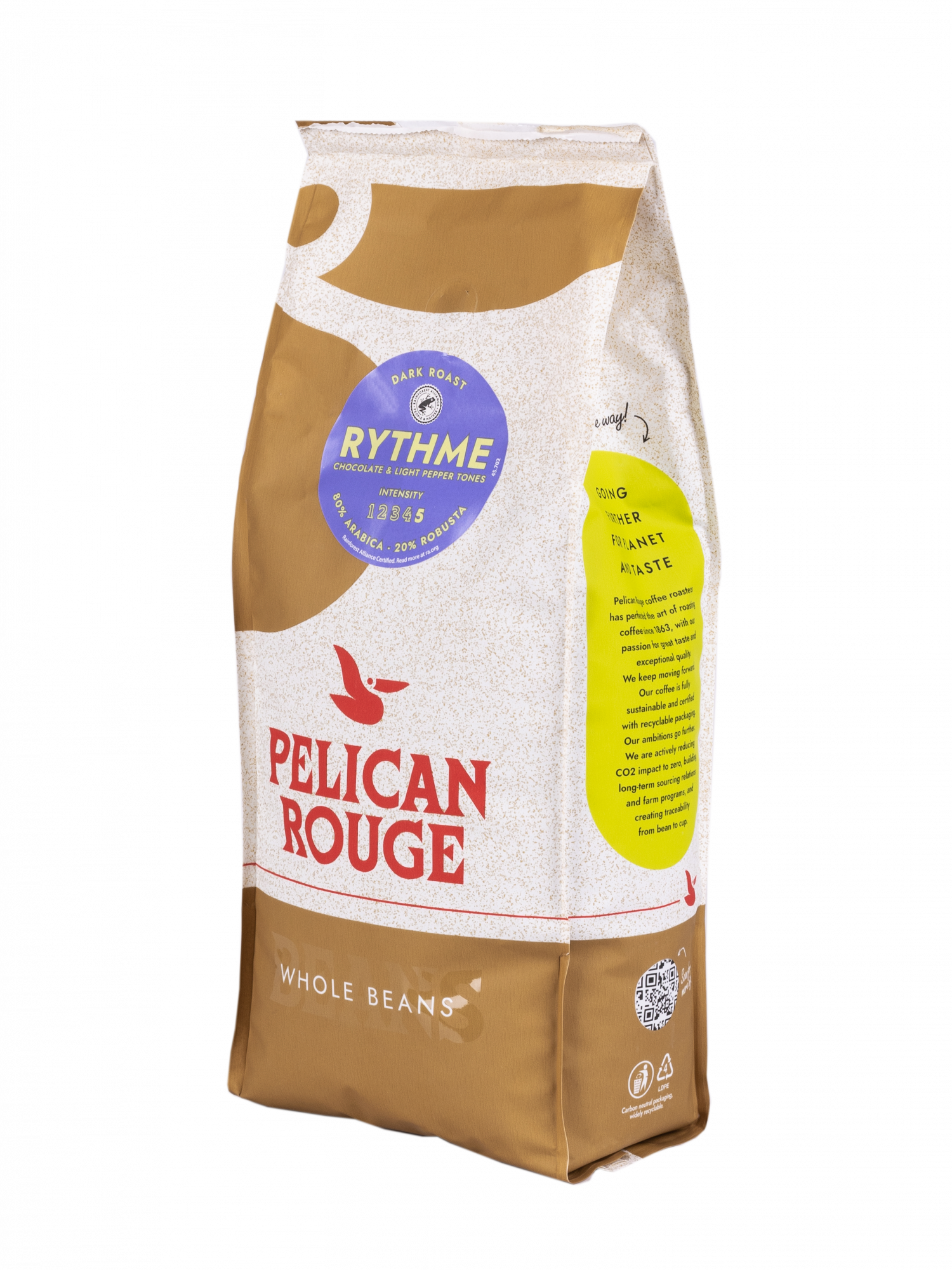 Кофе в зёрнах PELICAN ROUGE "RYTHME" (А-80) 1кг