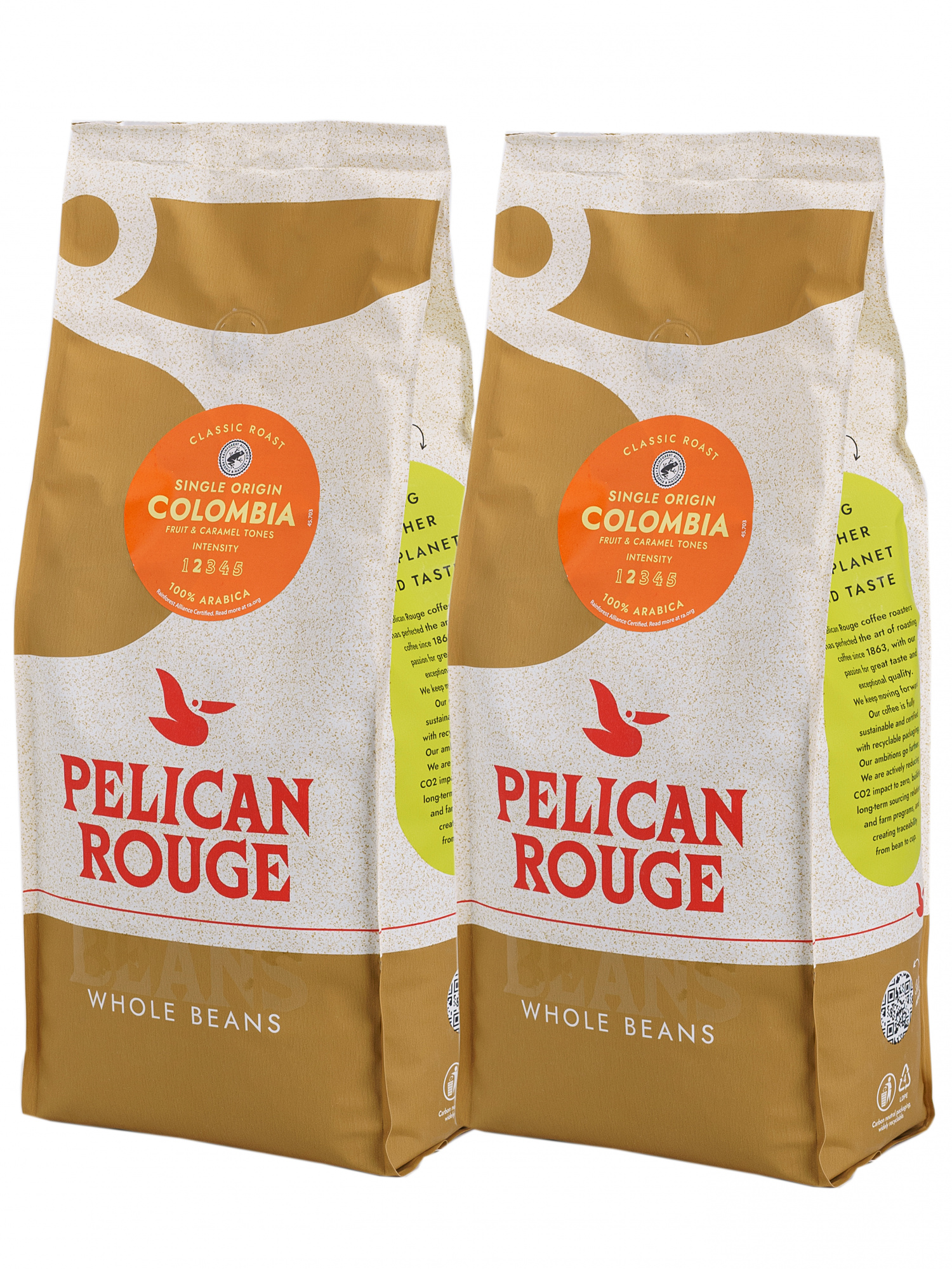 Кофе в зёрнах PELICAN ROUGE "COLOMBIA" (А-100) 1кг