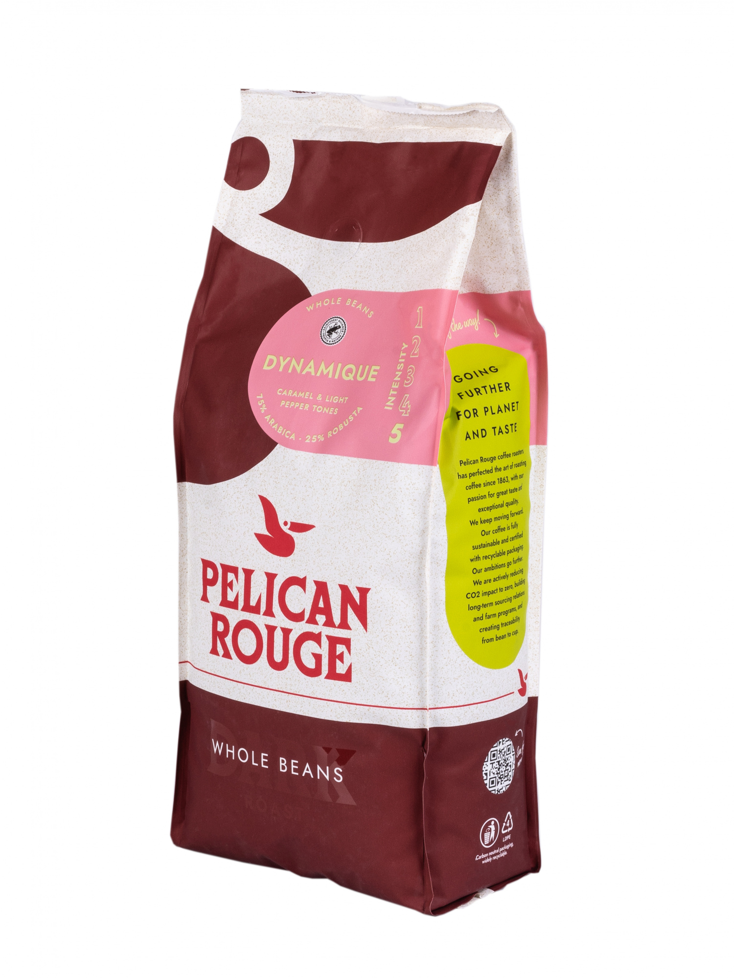 Кофе в зёрнах PELICAN ROUGE "DYNAMIQUE" (А-75) набор из 8 шт по 1 кг